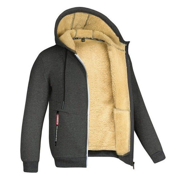 Ethan | Warme Winterweste für Herren | Strickdesign mit Wollfutter