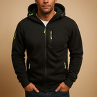 Herren Hoodie mit Reißverschluss und Kapuze | Bram