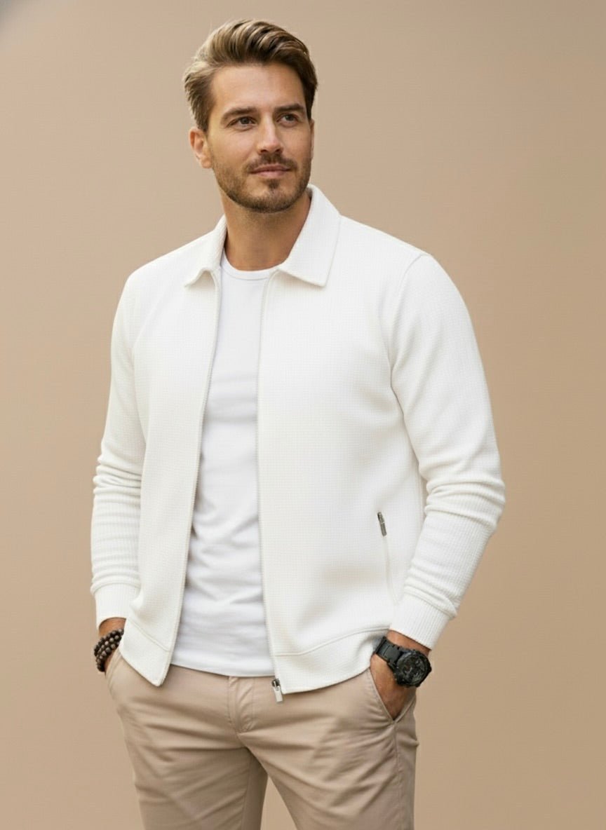 Herren Weste – Reguläre Passform – Mit Reißverschluss und Modernem Look