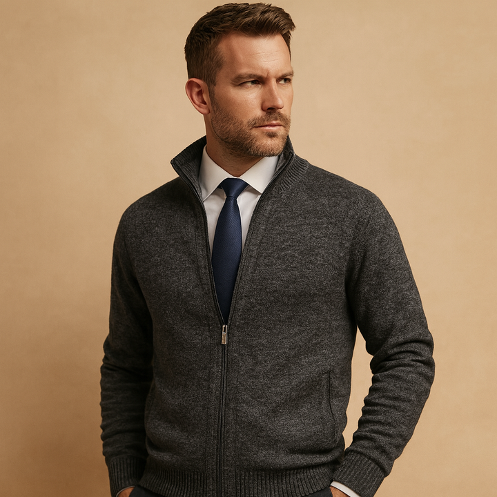 Herrenjacke mit Reißverschluss für lässige und sportliche Looks | Mailand