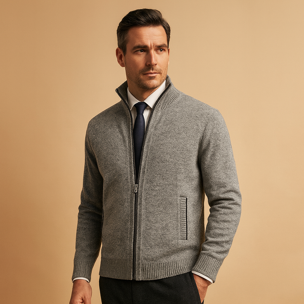 Herrenjacke mit Reißverschluss für lässige und sportliche Looks | Mailand