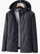 Damen Outdoor-Jacke mit Kapuze – wasserdicht, winddicht & atmungsaktiv – stylische Funktionsjacke für Freizeit & Alltag