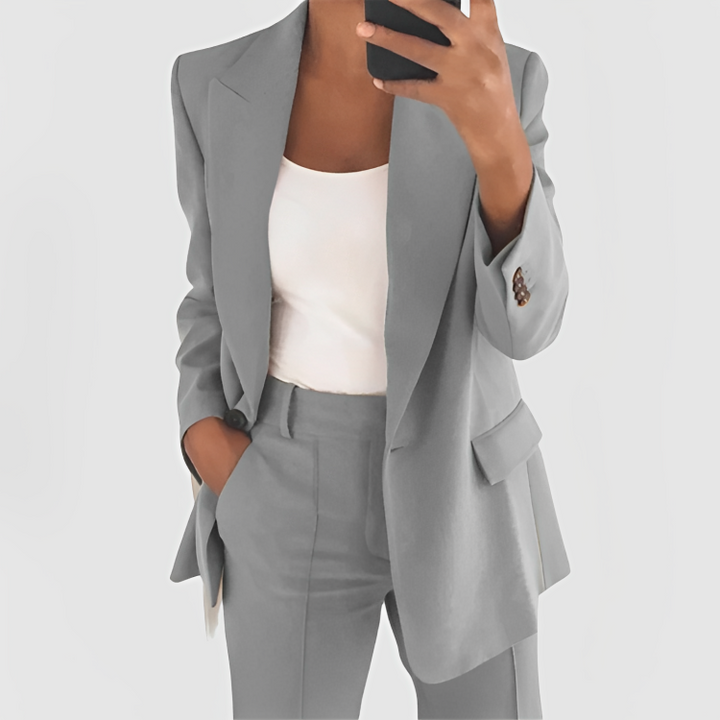 Everly | Blazer- und Hosenanzug-Set