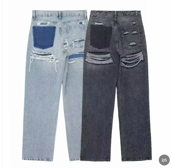 Livia - Jeans déchiré vintage
