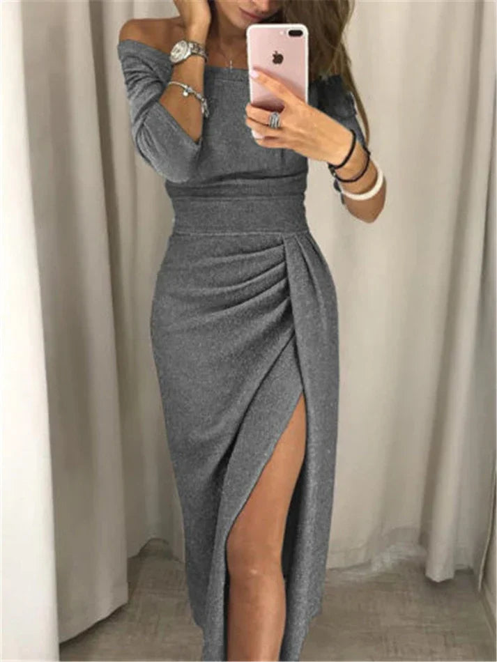 Nola - Robe de soirée à paillettes pour femme