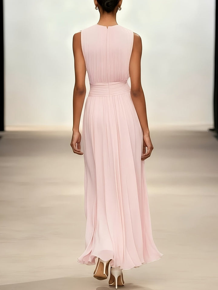 Miss | Robe longue élégante en viscose pour femme