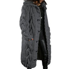 Nina | Stylischer dicker Strick-Cardigan für Damen