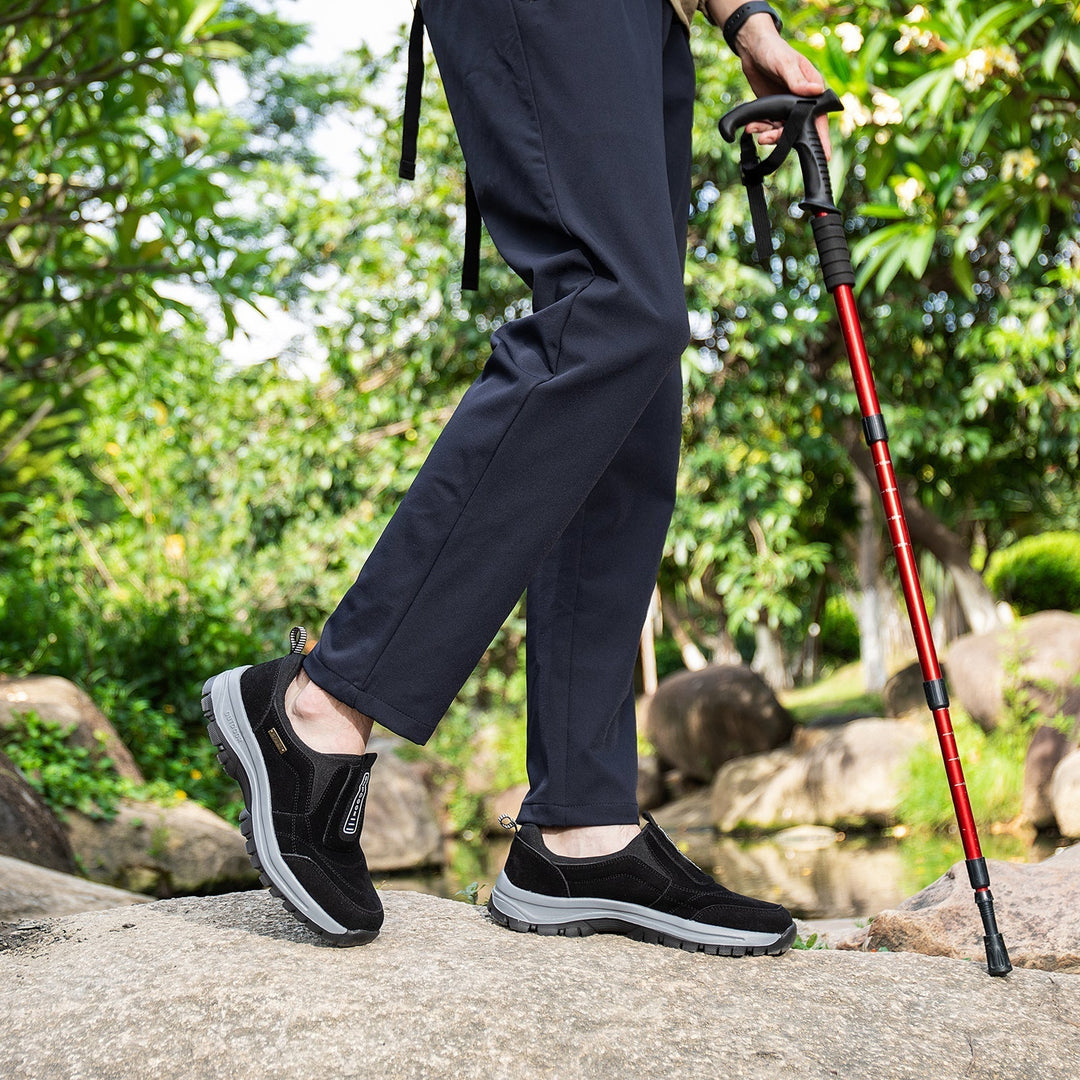 OrthoStep Herren Orthopädische Sneakers – Fußgewölbeunterstützung &amp; Stoßdämpfung