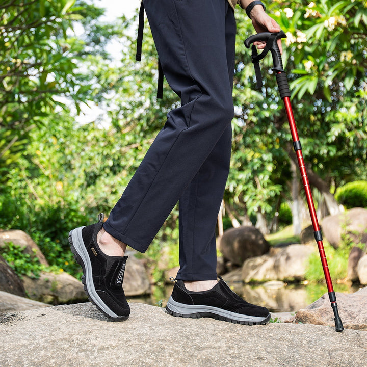 OrthoStep Herren Orthopädische Sneakers – Fußgewölbeunterstützung &amp; Stoßdämpfung