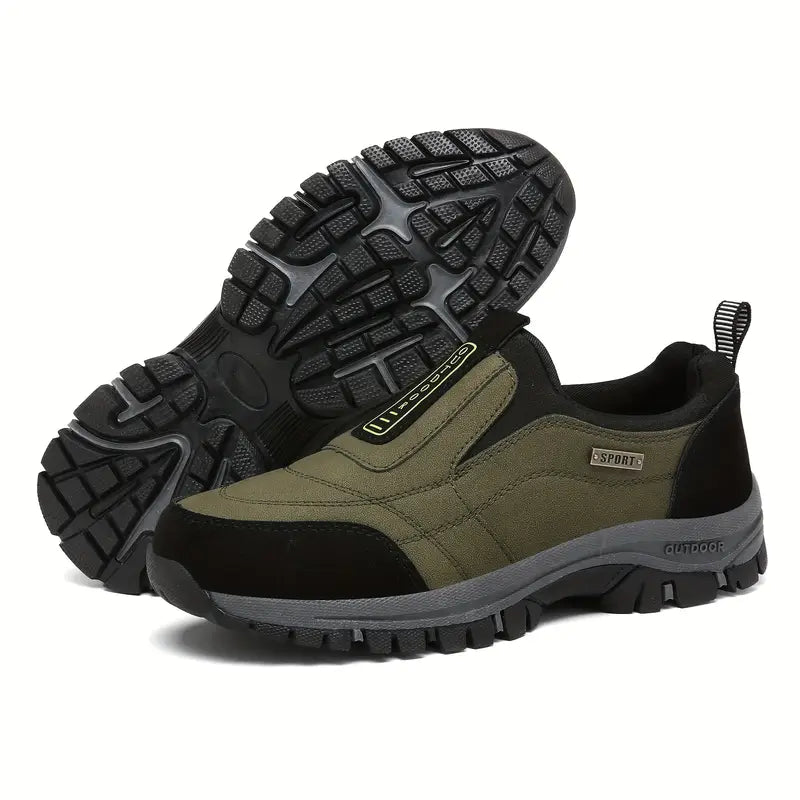 OrthoStep Herren Orthopädische Sneakers – Fußgewölbeunterstützung &amp; Stoßdämpfung