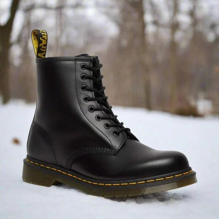 Marten | Bottes unisexe à lacets avec semelle crantée
