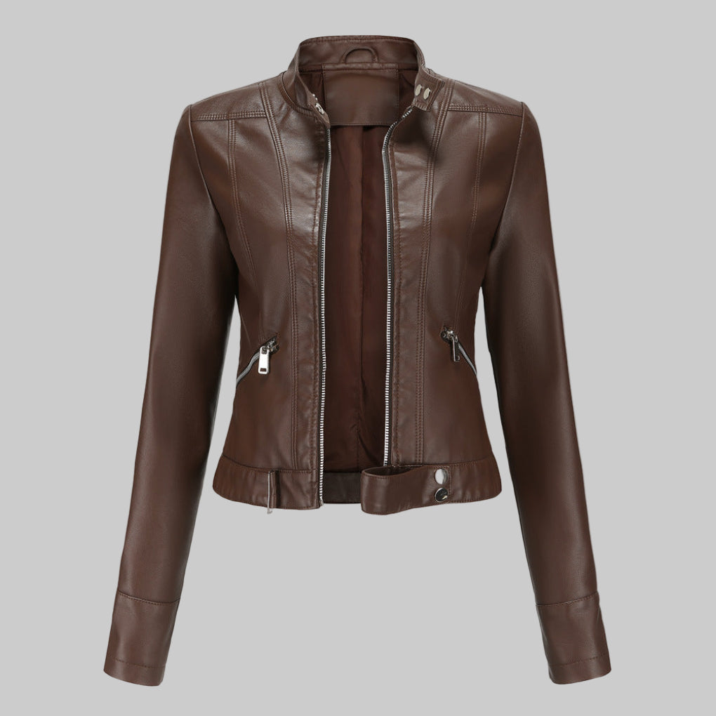 Damen Lederjacke – Elegante Oberbekleidung Statement