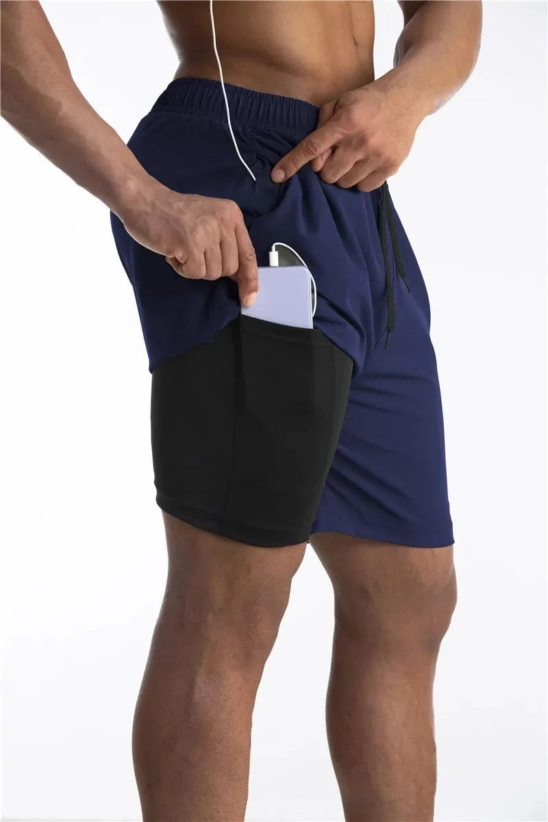 Titan | Laufshorts mit Innenhose &amp; Handytasche – Komfort &amp; Funktionalität
