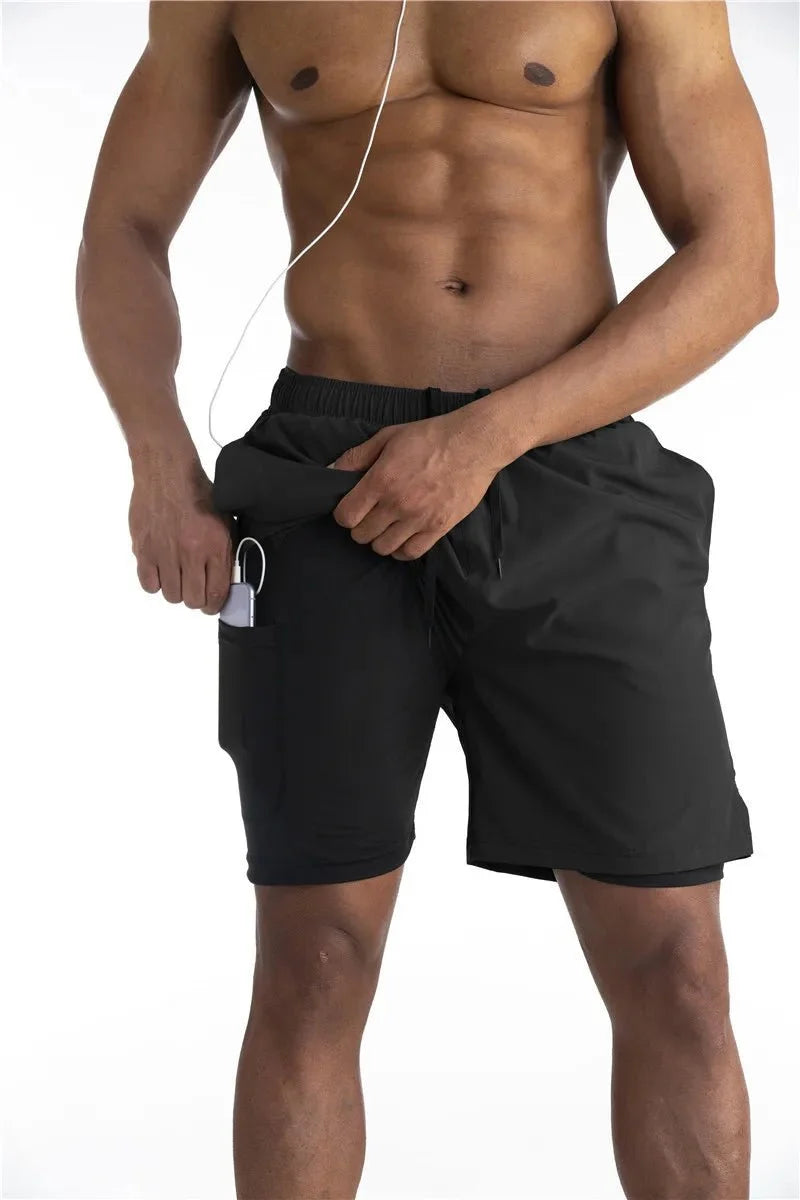 Titan | Laufshorts mit Innenhose &amp; Handytasche – Komfort &amp; Funktionalität