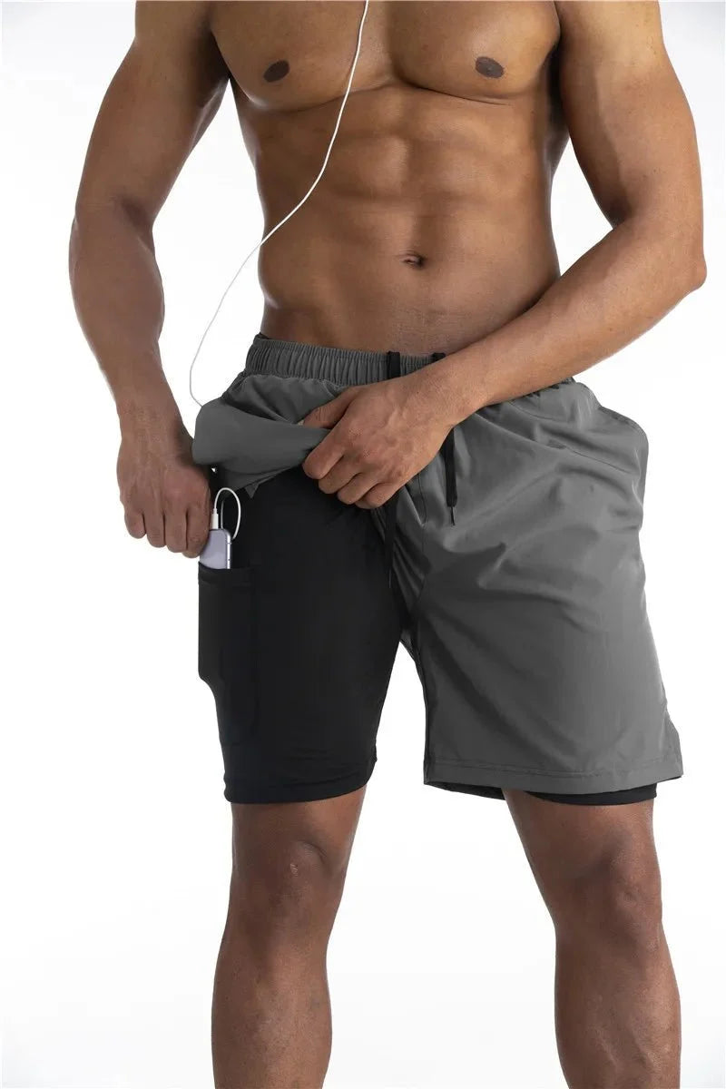 Titan | Laufshorts mit Innenhose &amp; Handytasche – Komfort &amp; Funktionalität
