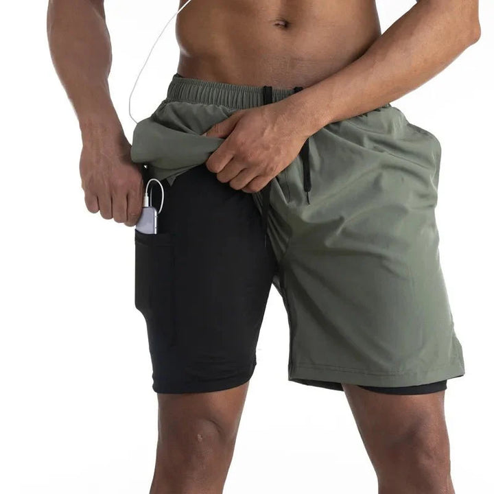 Titan | Laufshorts mit Innenhose &amp; Handytasche – Komfort &amp; Funktionalität