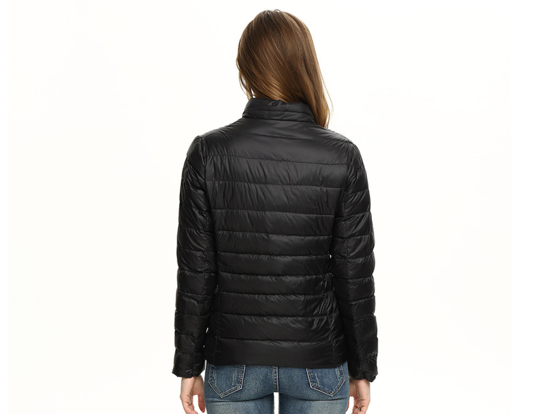 Federleichte Damen Daunenjacke – Alina Herbstzauber