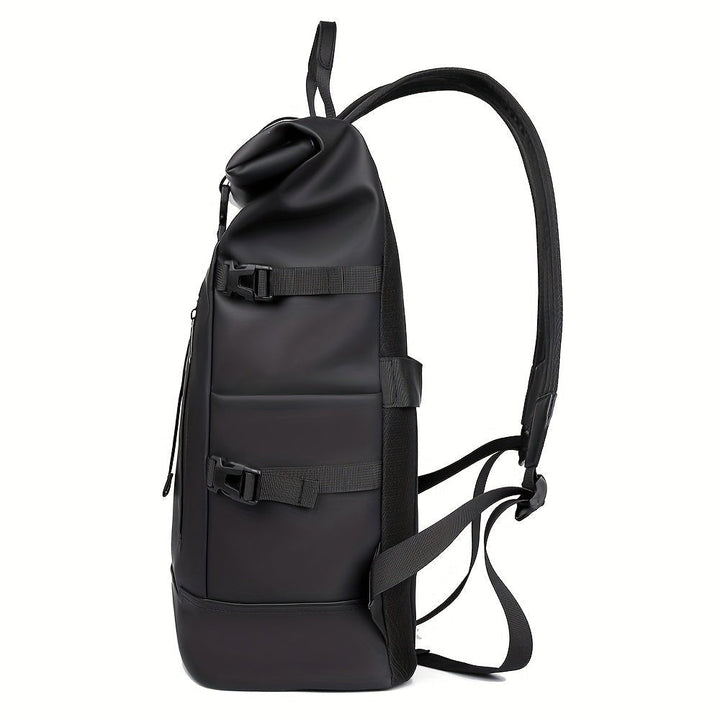 Herren Rucksack – Roll-Top – Wasserabweisende Laptoptasche Design