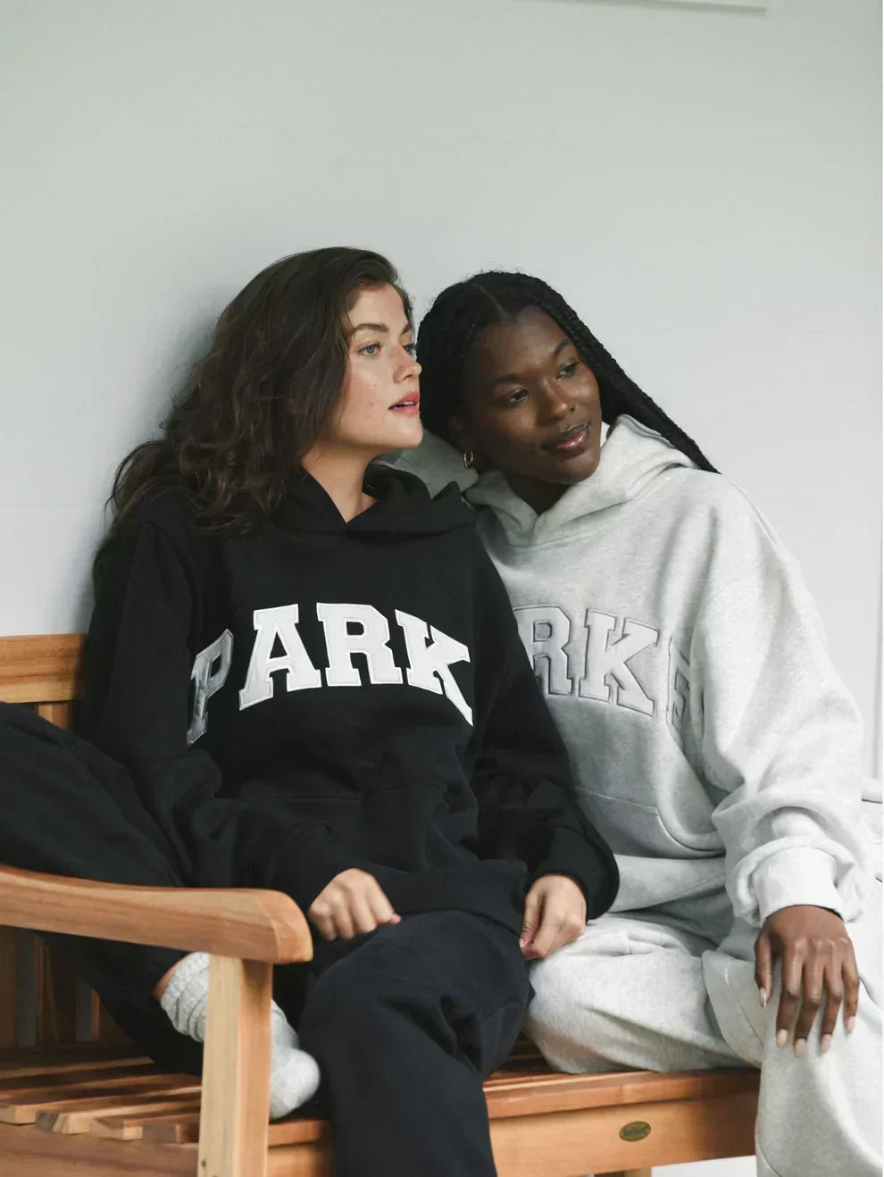 Damen Sweatshirt | Oversized Collegiate Chenille Buchstaben Langarm