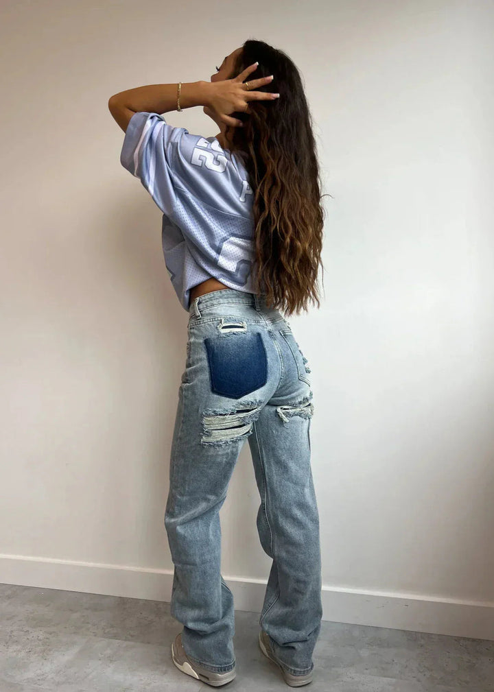 Livia - Jeans déchiré vintage