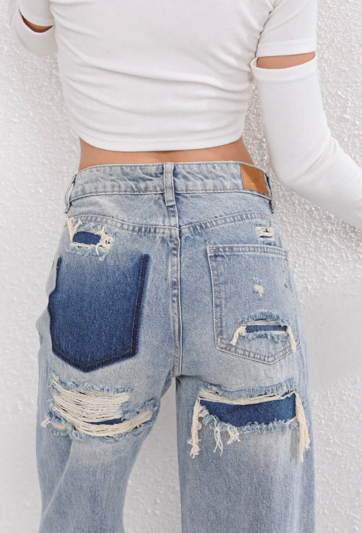 Livia - Jeans déchiré vintage
