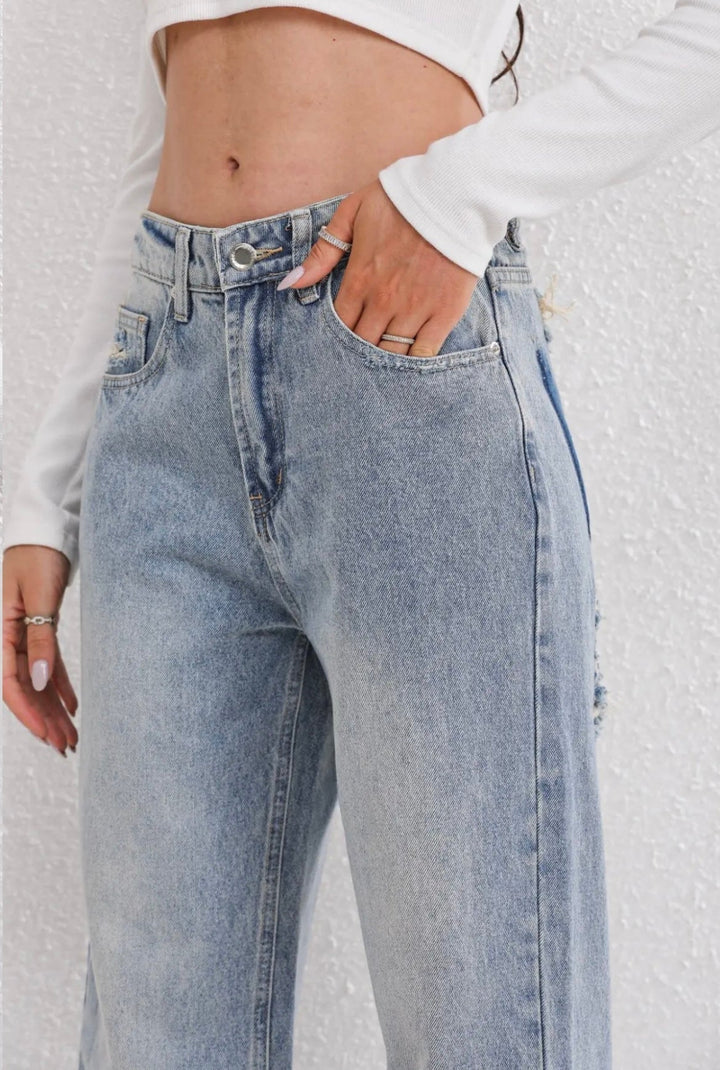 Livia - Jeans déchiré vintage